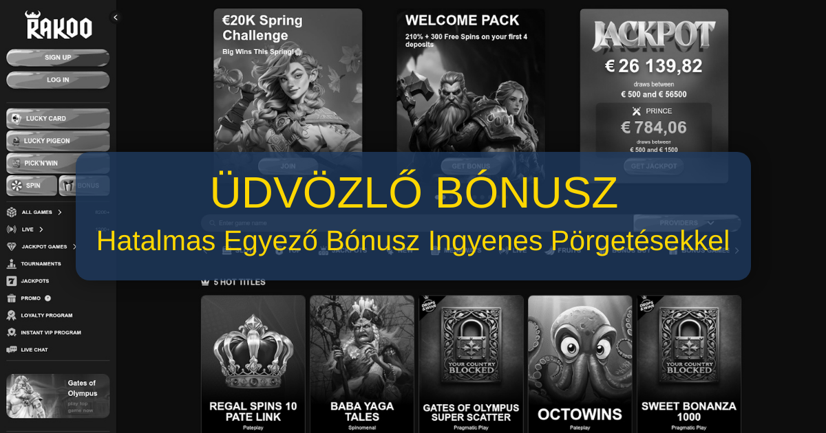Rakoo Casino Magyarország