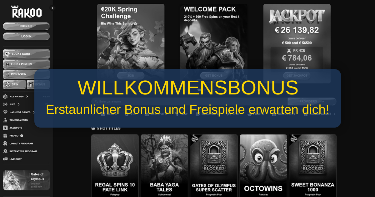 Rakoo Casino Deutschland